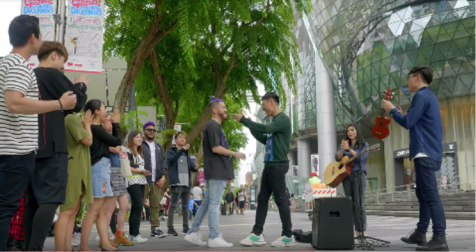 Lần đầu tiên kết hợp trong một dự án âm nhạc, Only C và Shigga phối hợp khá ăn ý tại khu phố Orchard