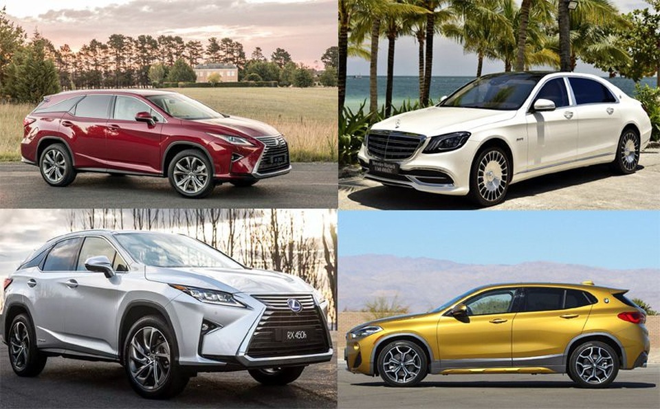 Các mẫu xe sang mới liên tiếp ra mắt