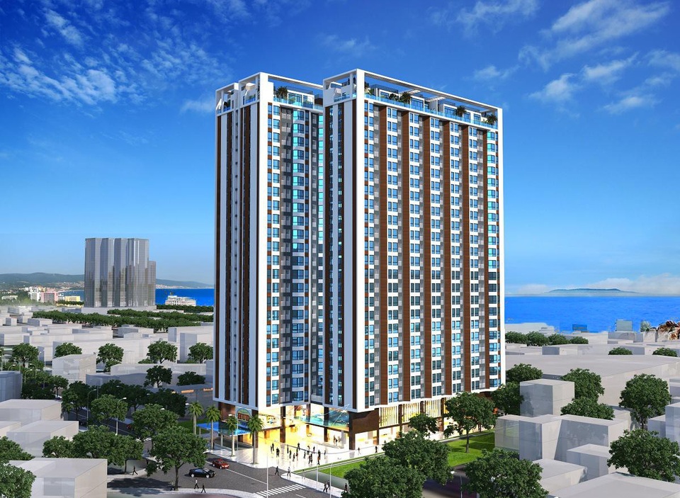 
Phối cảnh tổng quan dự án Hud Building Nha trang
