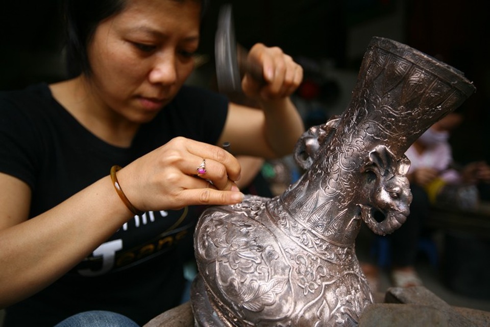 Ngắm làng nghề, phố nghề tại triển lãm “Hà Nội trong tôi” - 4 Ngắm làng nghề, phố nghề tại triển lãm “Hà Nội trong tôi” - 4