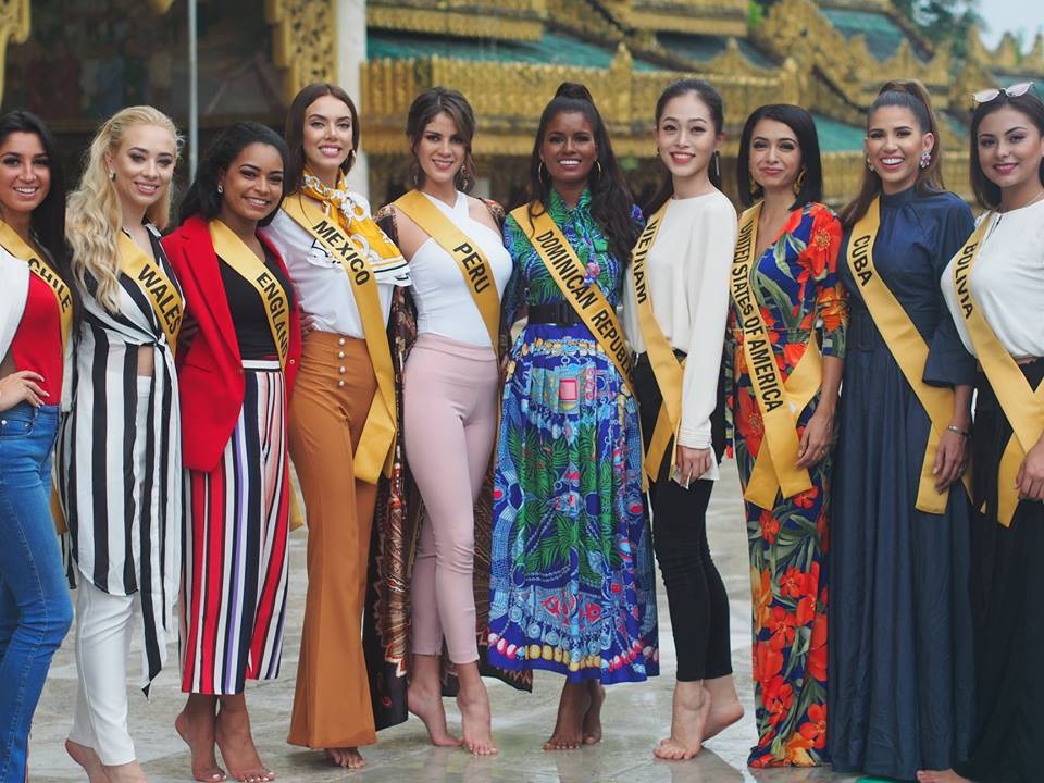 Ngắm nhan sắc của Á hậu Bùi Phương Nga và các thí sinh Hoa hậu hòa bình thế giới 2018 - 4
Đại diện Việt Nam tự tin khoe sắc bên các đối thủ tại cuộc thi năm nay.