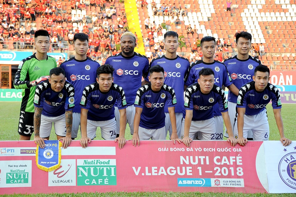 V-League 2018: Kỷ lục của CLB Hà Nội và giấc mộng châu lục - 1 CLB Hà Nội phá hàng loạt kỷ lục ở V-League (ảnh: Gia Hưng)