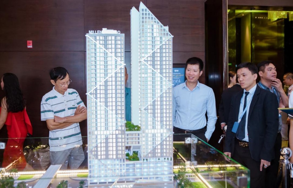 Bất động sản Hà Đông tăng giá nhờ tuyến đường sắt trên cao - 2 Dự án Tòa tháp Thiên Niên Kỷ - Hatay Millennium được giới đầu tư đặc biệt quan tâm (Hình ảnh tại sự kiện mở bán dự án)