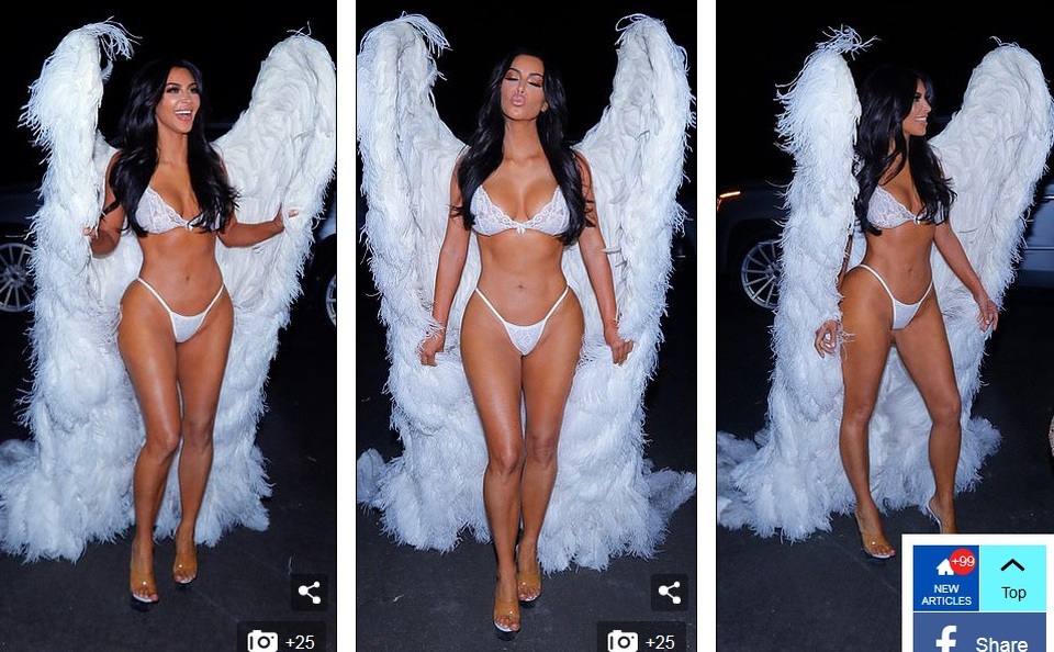 Chị em nhà Kardashians hóa thân thành thiên thần Victoria's Secret - 8 Chị em nhà Kardashians hóa thân thành thiên thần Victoria's Secret - 8