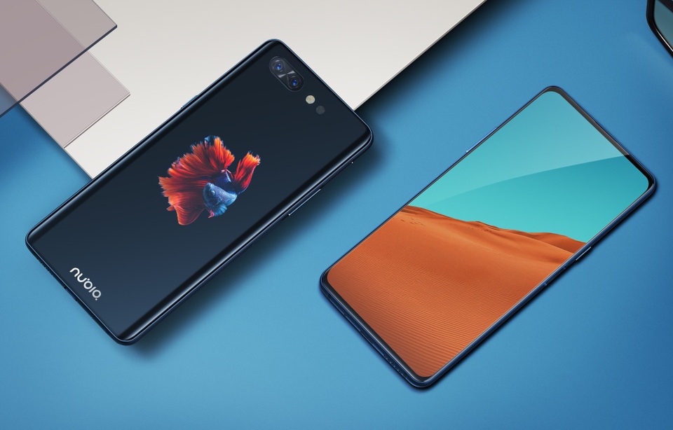 Smartphone sở hữu 2 màn hình độc đáo được trình làng - 1 Nubia X sở hữu hai màn hình ở trước và sau