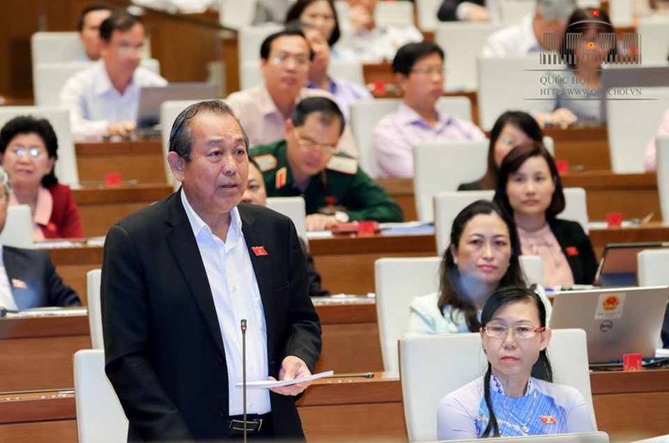Phó Thủ tướng nói về việc từ chức trong quy định nêu gương - Ảnh 1. Phó Thủ tướng nói về việc từ chức trong quy định nêu gương - Ảnh 1.