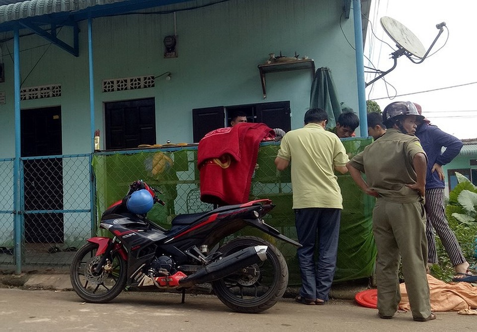 Hiện trường vụ việc. Ảnh: TH