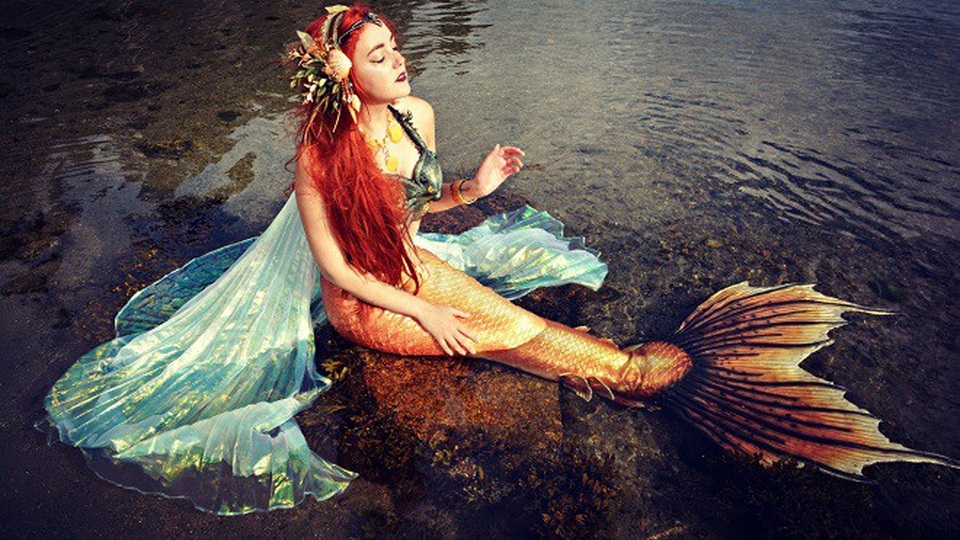 Stephanie Norman đã có nhiều năm nhập vai nàng tiên cá.