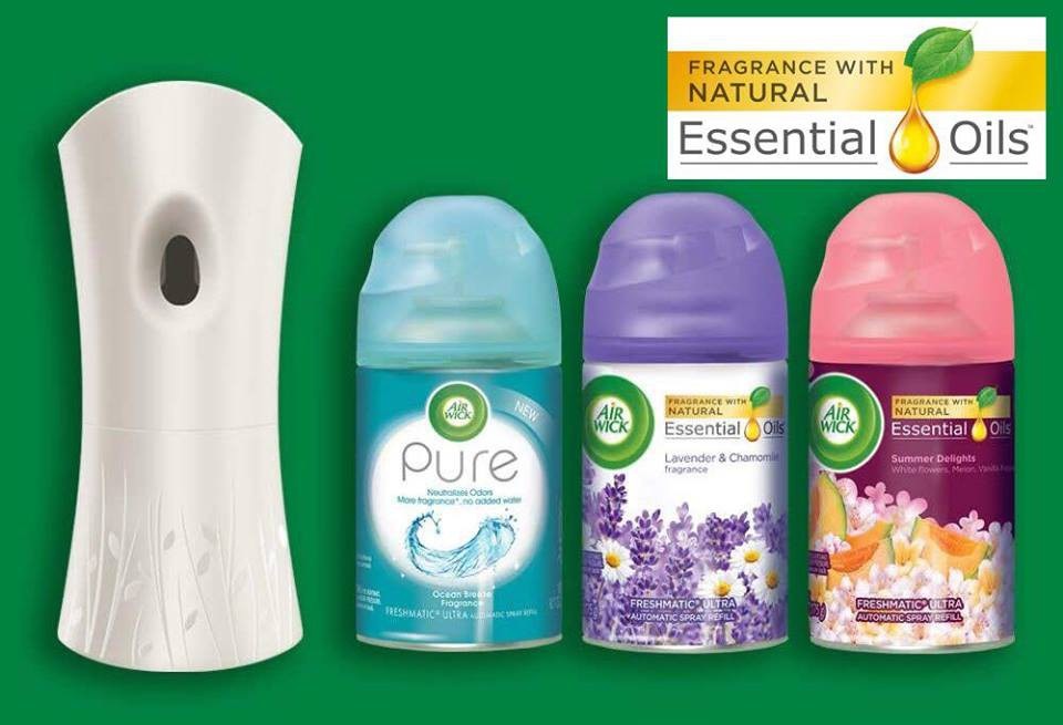 Tinh dầu Air Wick “bí kíp” tận hưởng trọn vẹn cuộc sống - 4 Máy xịt phòng tự động Air Wick đang được ưa chuộng và sử dụng rất phổ biến trong các gia đình.
