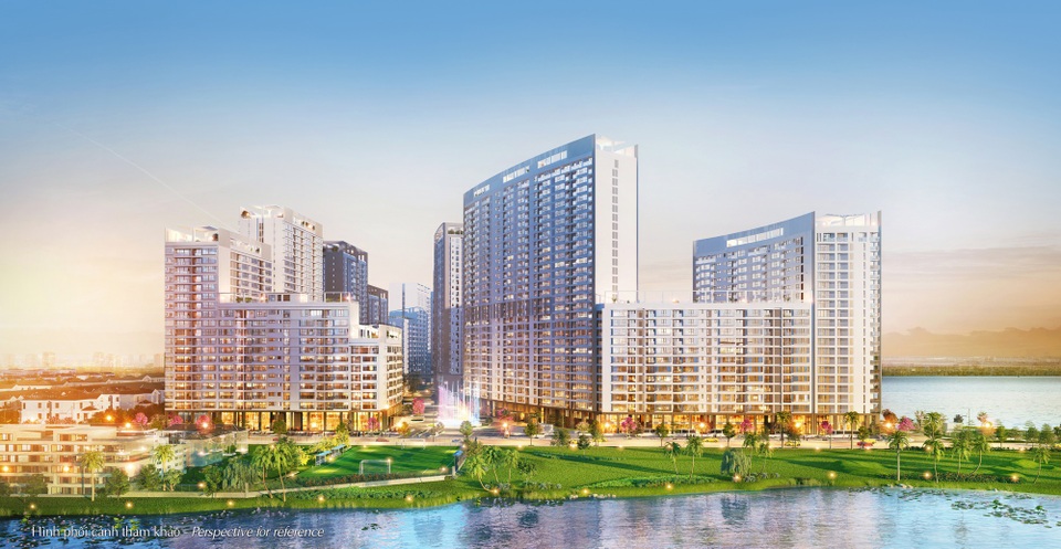 Các công trình trong khu phức hợp Midtown đều hưởng được lợi thế vị trí: cạnh bên dòng sông, công viên hoa anh đào Sakura Park và gần các công viên đô thị của khu Nam Viên