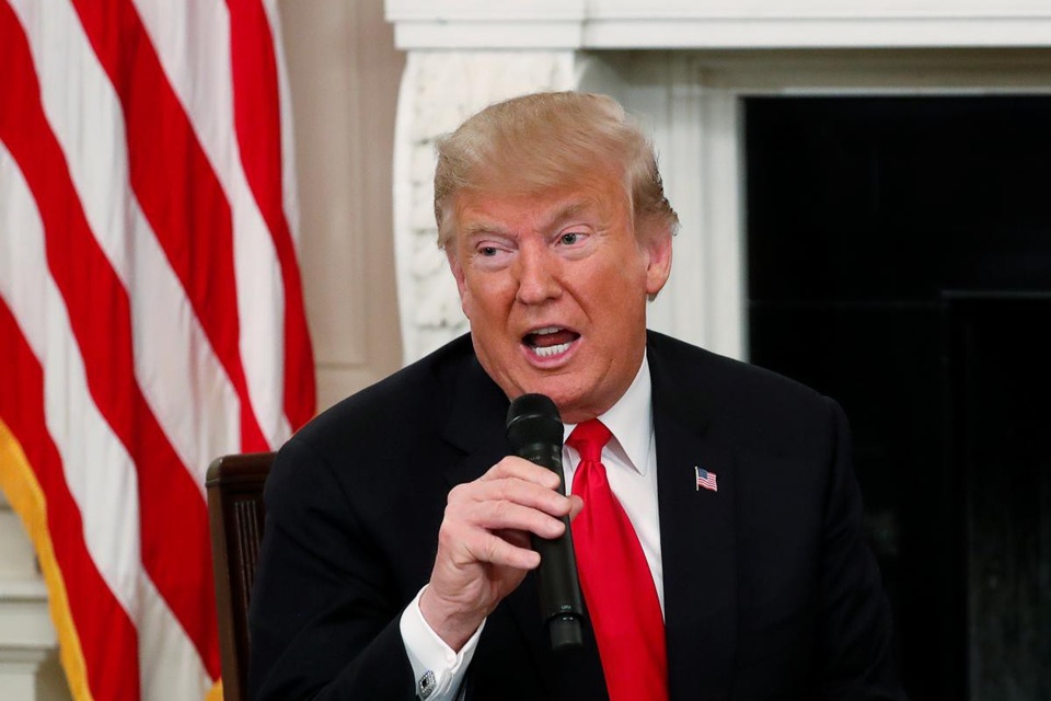Ông Trump cảnh báo đưa 15.000 binh sĩ tới biên giới để ngăn người nhập cư - 1
Tổng thống Mỹ Donald Trump (Ảnh: Reuters)