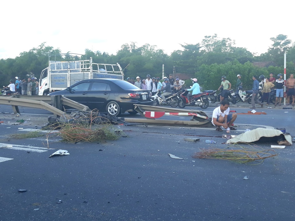 Hiện trường vụ tai nạn