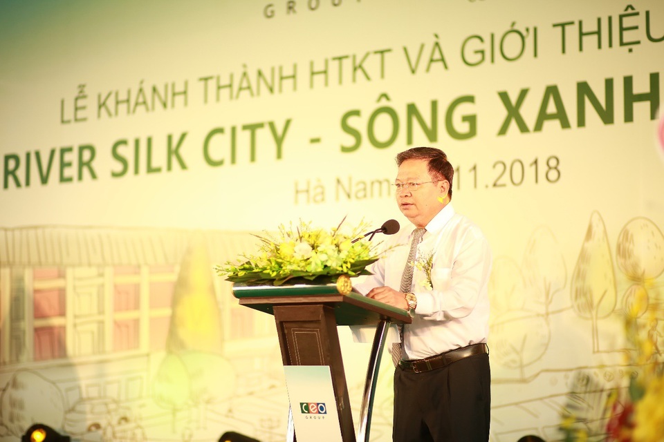 Dự án “hot” nhất Hà Nam: River Silk City - Sông Xanh chính thức khánh thành hạ tầng kỹ thuật - 1 Dự án “hot” nhất Hà Nam: River Silk City - Sông Xanh chính thức khánh thành hạ tầng kỹ thuật - 1