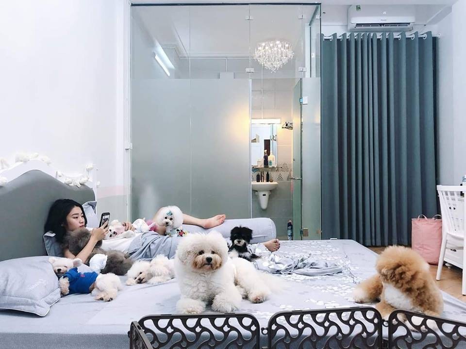 Chân dung cô gái được 2 chú chó “bảo kê” gây sốt mạng - 8 Chân dung cô gái được 2 chú chó “bảo kê” gây sốt mạng - 8