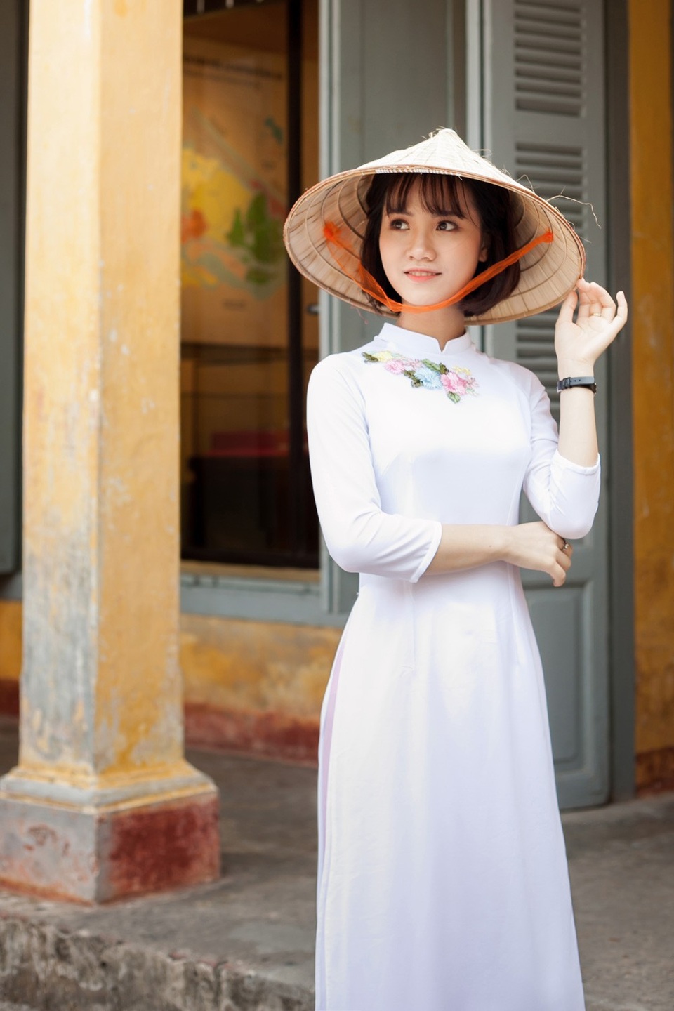 Ngắm cặp đôi nữ sinh xinh đẹp đăng quang Imiss Thăng Long 2018 - 9
Mạc Thùy Dương là nữ sinh trường ĐH Sư phạm Hà Nội.