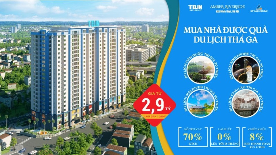 Amber Riverside tung chính sách khủng kích cầu giao dịch cuối năm - 1 Amber Riverside tung chính sách khủng kích cầu giao dịch cuối năm - 1