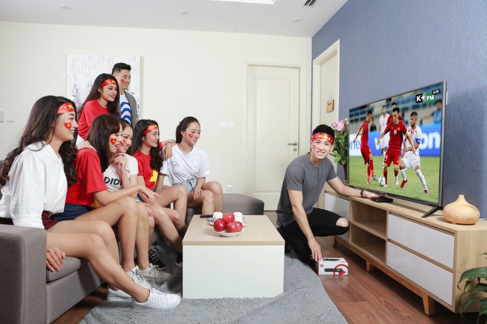 Cháy vé xem AFF Cup 2018 tại Mỹ Đình, xem trận Việt Nam - Malaysia như thế nào? - 1 K+ là truyền hình vệ tinh phủ sóng cả nước, vì vậy mọi gia đình có thể “biến” phòng khách thành chảo lửa Mỹ Đình để xem trực tiếp trận Việt Nam – Malaysia