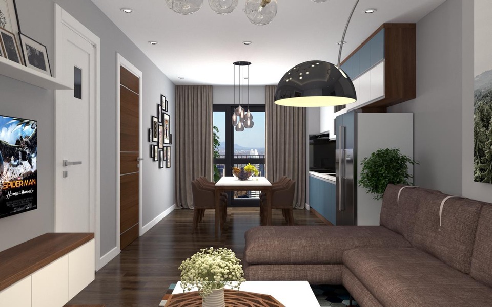 Thăng Long Capital: Dự án tầm trung vượt tiến độ - 3
Thăng Long Capital có căn hộ với diện tích hợp lý từ 61 - 96m2, với mật độ 6 thang máy tốc độ cao trên 1 sàn. Đặc biệt, dù được chào bán với mức giá rất cạnh tranh trên thị trường, chỉ từ 1,1 tỷ/căn, thế nhưng chủ đầu tư không ngần ngại tung ra các chương trình ưu đãi hấp dẫn dành cho người mua nhà.