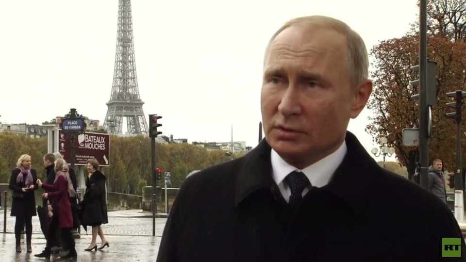Tổng thống Putin lên tiếng về ý tưởng lập quân đội chung châu Âu - 1
Tổng thống Nga Vladimir Putin (Ảnh: RT)