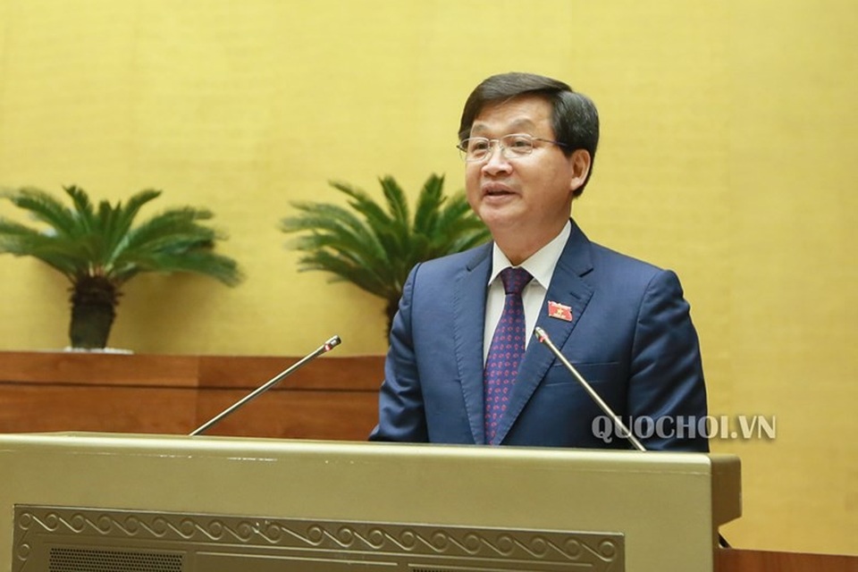 Thay đổi thế nào trong tổ chức các cơ quan chống tham nhũng? - 1 Tổng Thanh tra Chính phủ Lê Minh Khái báo cáo Quốc hội công tác phòng chống tham nhũng năm 2018.