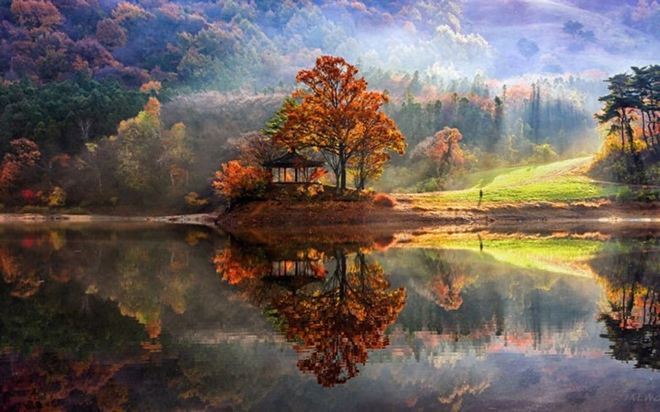 Ngỡ ngàng cảnh đẹp như chốn thần tiên ở Hàn Quốc - 1