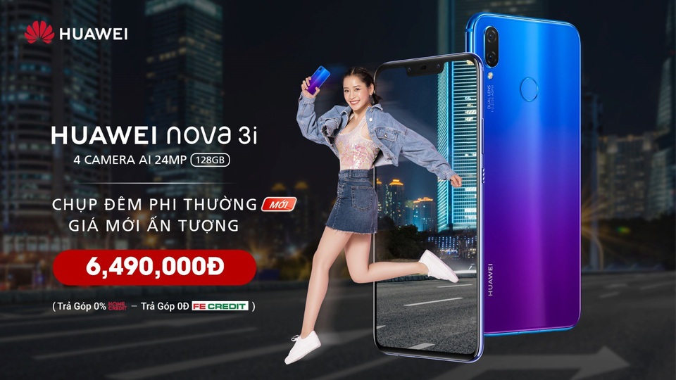 Nâng cấp camera chụp đêm, Nova 3i như “hổ mọc thêm cánh” - 3 Từ ngày 5/11, Nova 3i được chào bán với mức giá ấn tượng