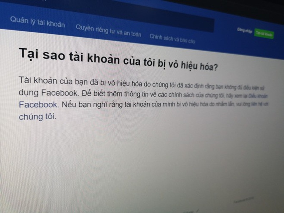 Trang cá nhân của Sơn Tùng M-TP lại biến mất khó hiểu - 2 Có nhiều lý do dẫn tới việc tài khoản Facebook gặp vấn đề và không thể truy cập, tuy nhiên đại diện của Sơn Tùng M-TP đã không đưa ra bất kỳ phản hồi nào liên quan tới những lần biến mất khó hiểu.