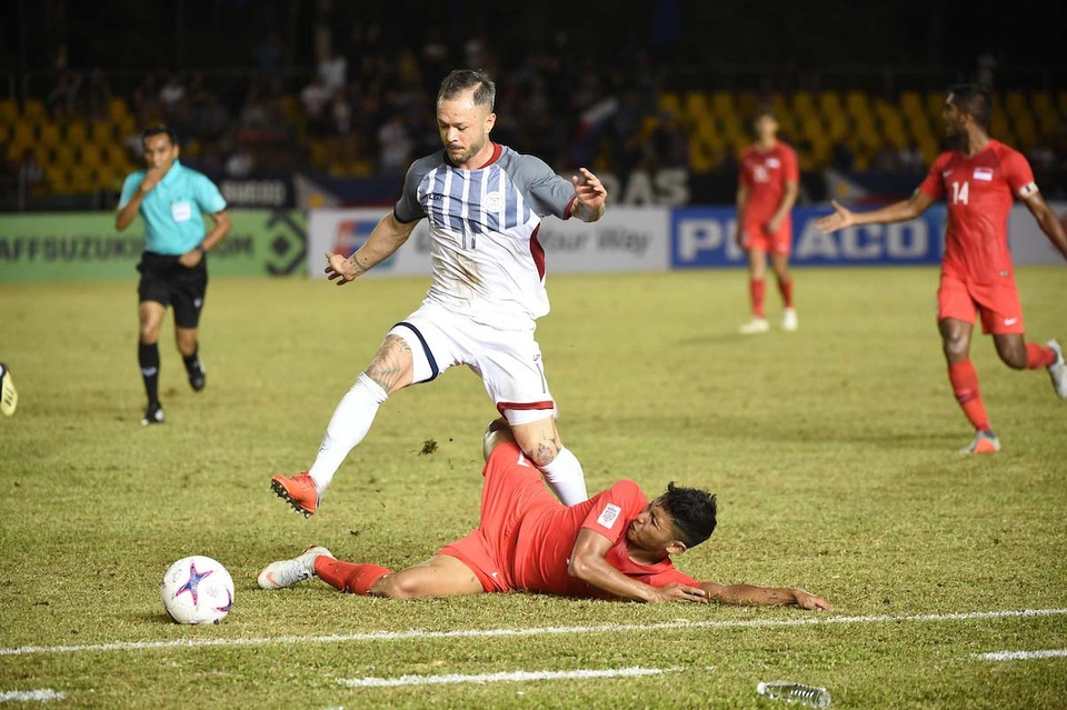 Philippines 1-0 Singapore: Niềm vui của HLV Eriksson - 2 Philippines 1-0 Singapore: Niềm vui của HLV Eriksson - 2