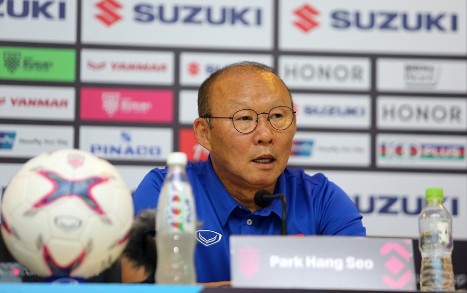 HLV Park Hang Seo: “Đội tuyển Việt Nam đủ thực lực để đánh bại Malaysia” - 1
HLV Park Hang Seo tin tưởng vào cơ hội đánh bại Malaysia - Ảnh: Gia Hưng