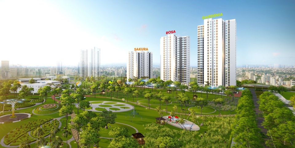 Sở hữu nhà trong khu đô thị đẳng cấp cho các gia đình trẻ là không thể? - 2 Hồng Hà Eco City sở hữu không gian xanh sinh thái