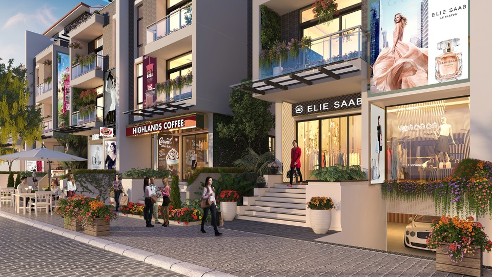 Biệt thự thương mại Imperia Garden được bao quanh bởi hàng loạt các tiện ích cao cấp đã hiện hữu