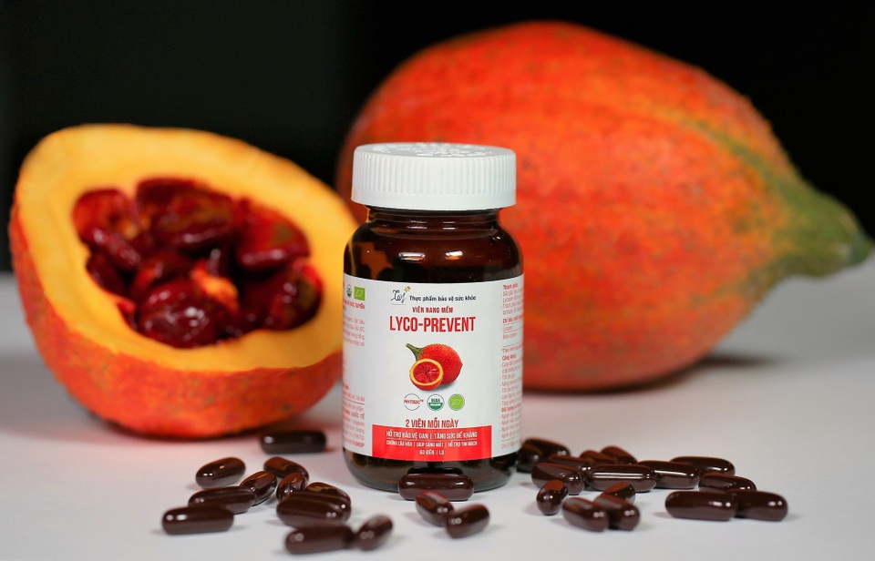 
Viên nang mềm Lyco-Prevent được ví như một chiến binh bảo vệ thanh xuân với 2 vũ khí cực mạnh là Lycopen và Beta-Caroten chiết xuất từ gấc hữu cơ.

