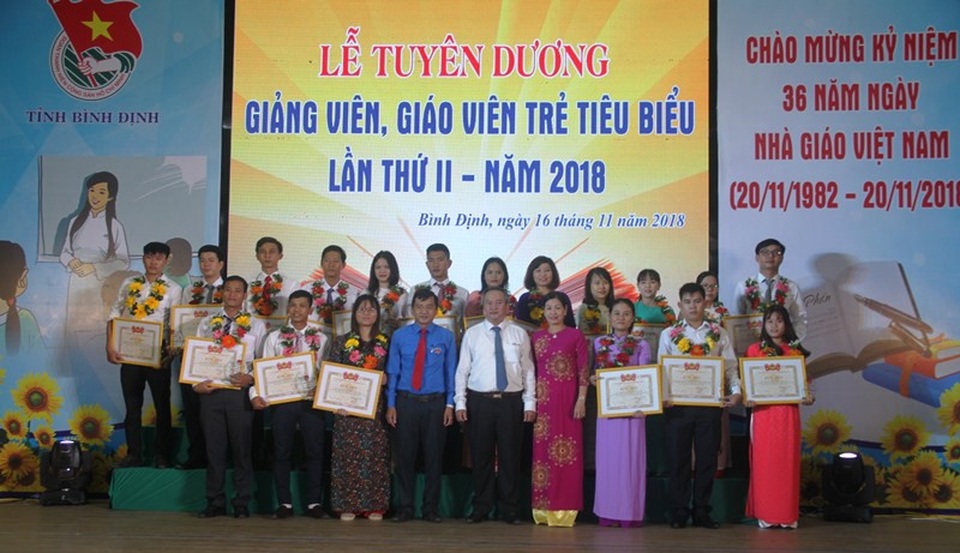 Bình Định: Tuyên dương 36 giáo viên, giảng viên trẻ tiêu biểu - 4 36 giáo viên, giảng viên trẻ tiêu biểu nhất tỉnh Bình Định được vinh danh.