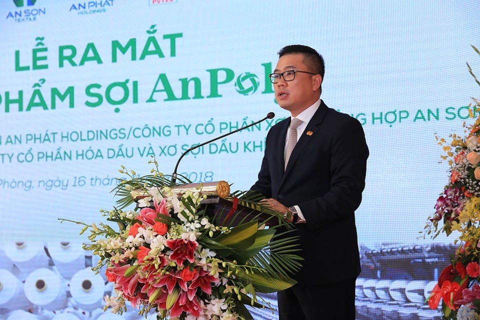 Ra mắt sản phẩm mới, nhà máy PV Tex sẽ được tái vận hành lại vào năm 2019 - 3 Ông Phạm Ánh Dương khẳng định tập đoàn An Phát Holdings đã và đang nỗ lực hết sức mình vì sự thành công của dự án này.