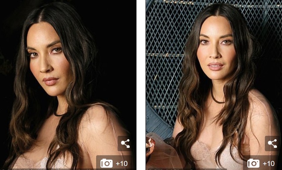 
Olivia Munn từng gây sốc khi tiết lộ cô tập gym 6 - 7 giờ/ ngày khi chuẩn bị cho vai diễn trong phim X-Men: Apocalypse, trong phim cô đóng vai Psylocke, một anh hùng nổi tiếng. Cô đã phải giảm gần 6kg để diện bộ đồ cao su chật ních
