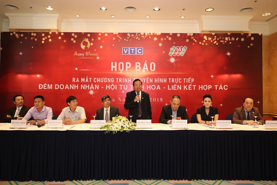 Mạng lưới nữ lãnh đạo Happy Women Leader Network tổ chức họp báo cùng CMB và Đài VTC - 1 Mạng lưới nữ lãnh đạo Happy Women Leader Network tổ chức họp báo cùng CMB và Đài VTC - 1
