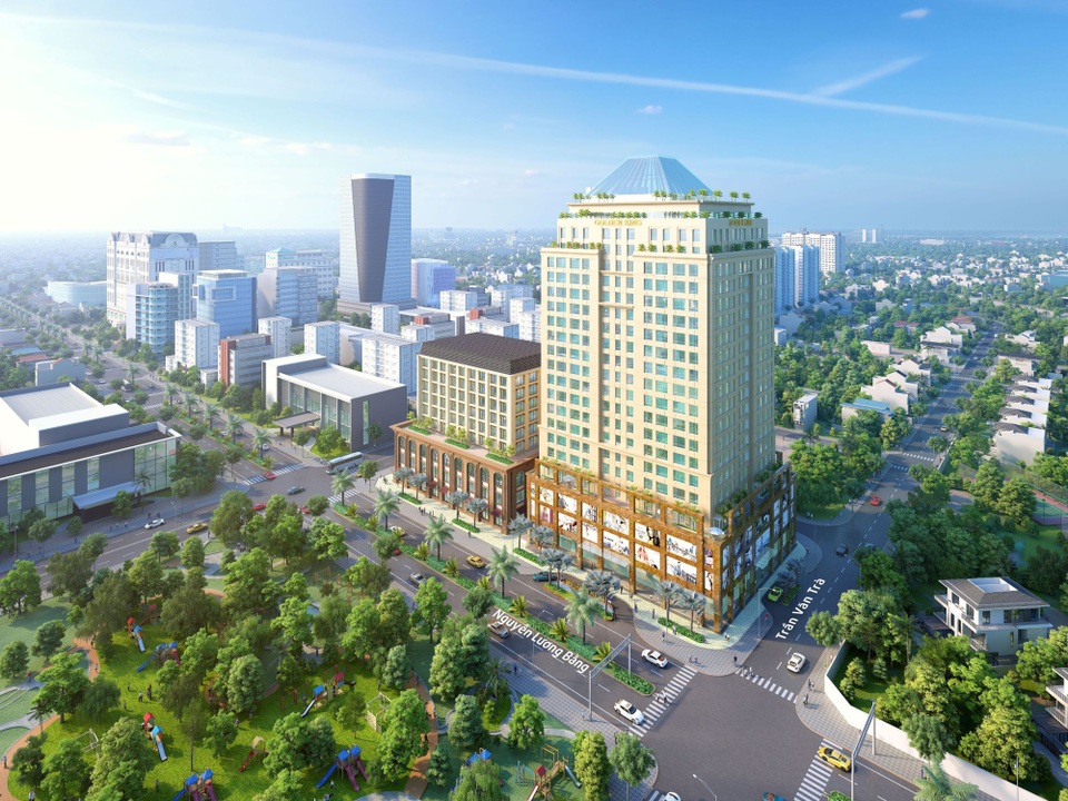 Khu phức hợp cao cấp Golden King chính thức mở bán căn hộ officetel - 1
Khu phức hợp cao cấp Golden King do Công ty CP Đầu tư Phát triển Bất động sản Đông Dương đầu tư và DKRA Vietnam phân phối độc quyền.