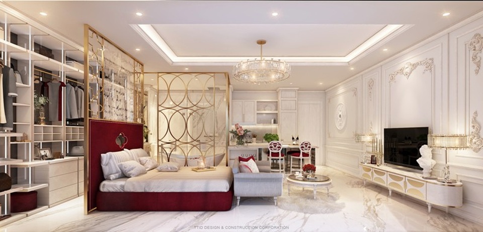 Rome By Diamond Lotus – Thiên đường nghỉ dưỡng trong kiến trúc sinh thái - 2 
Căn hộ Romeo & Julliet - Sự quyến rũ ngọt ngào của sắc đỏ tình yêu