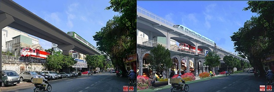 Vị trí ga ngầm C9 và những cản trở với bài toán phát triển Hà Nội - 4 Tuyến đường sắt đô thị số 1 đã phải tạm dừng năm 2014 vì bế tắc với phương án vượt sông Hồng. City solution đề xuất tích hợp đường sắt đô thị và đường sắt quốc gia trên tuyến cầu đá cũ phố Phùng Hưng.