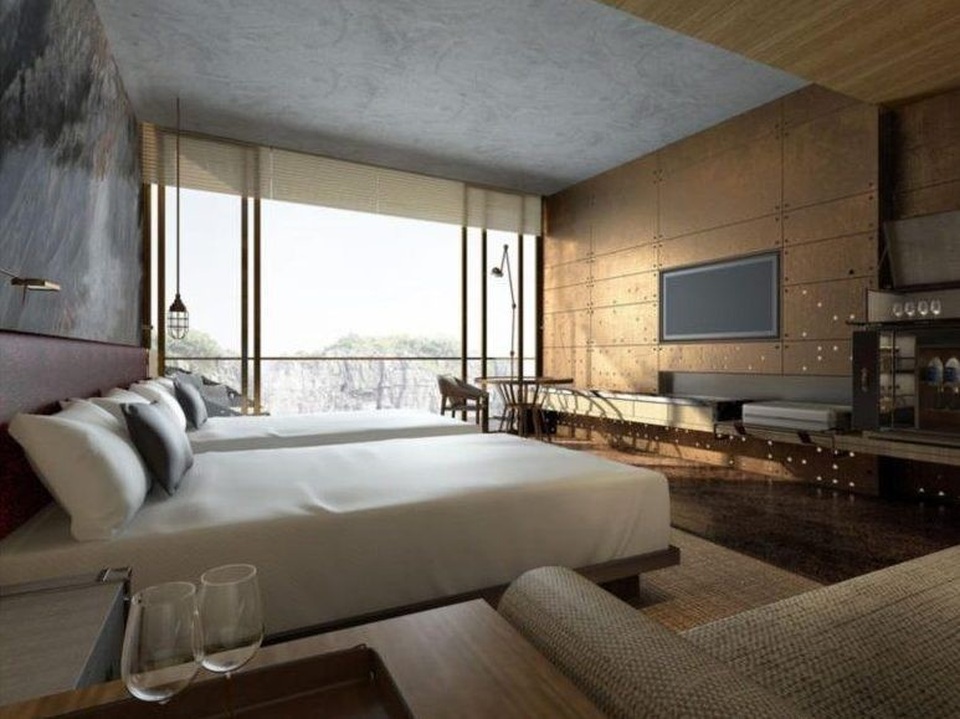 Khách sạn 5 sao dưới lòng đất đặc biệt cỡ nào? - 3 Giá thuê phòng giao động từ 400 bảng Anh đến 670 bảng Anh.