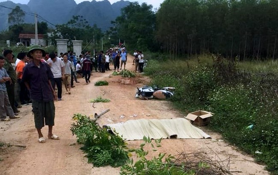 Hiện trường vụ việc. (Ảnh: CTV)