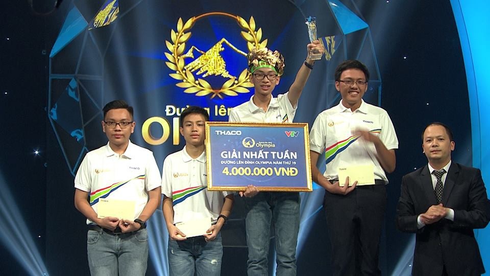 Câu đố mẹo đơn giản của Olympia khiến cả 4 thí sinh “bó tay” - 2 Phạm Hải Bình giành chiến thắng cuộc thi Đường lên đỉnh Olympia Tuần 2, Tháng 3, Quý 1