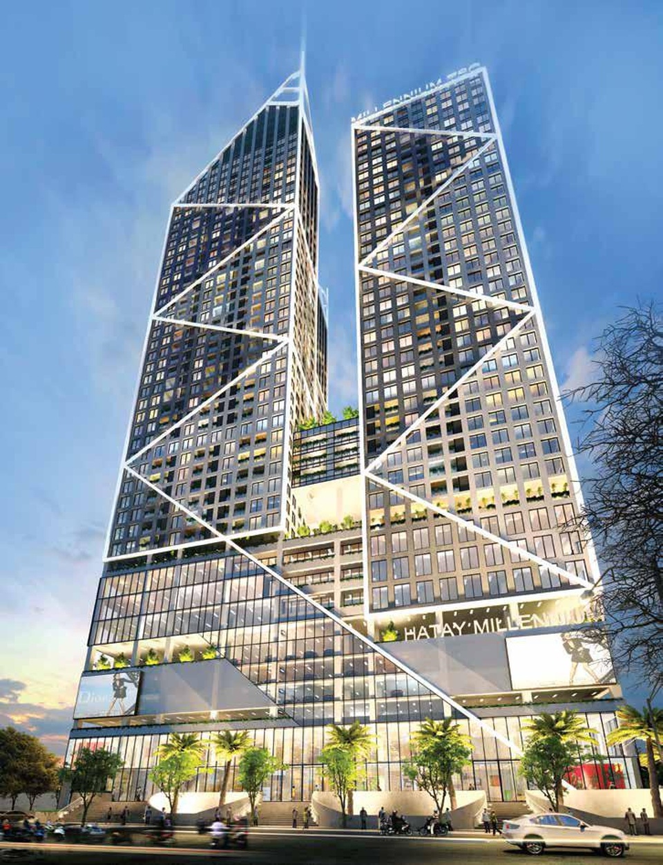 
Phối cảnh dự án Hatay Millennium.
