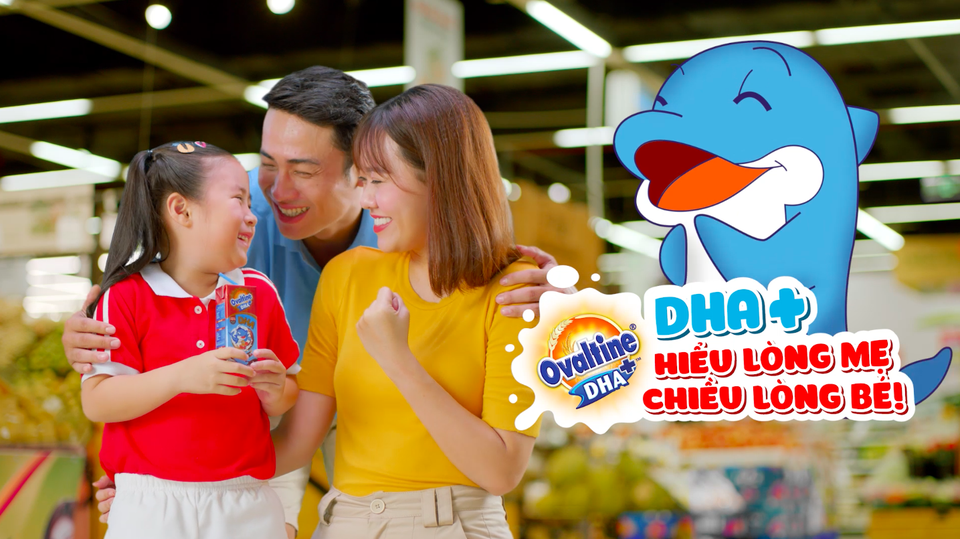 Mẹ Việt rỉ tai nhau thức uống “Hiểu lòng mẹ - Chiều lòng bé” - 2 Ovaltine DHA+ hiểu lòng mẹ, chiều lòng bé