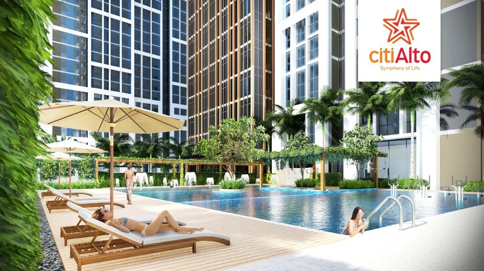 Người mua đang trông chờ sản phẩm mới CitiAlto - 2 CitiAlto gây ấn tượng với diện tích cảnh quan và tiện ích nội khu lên đến 7.800m2