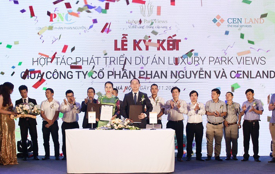 CENLAND và Phan Nguyễn “bắt tay” hợp tác phát triển dự án Luxury Park Views - 1 Công ty Cổ phần Phan Nguyễn và CENLAND bắt tay hợp tác để phát triển dự án Luxury Park Views