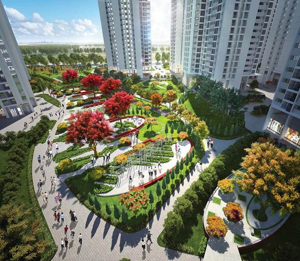 Hồng Hà Eco City gắn kết cư dân bằng ngày hội gia đình – Love in winter đậm chất Hàn - 2 Công viên 6 giác quan – nới diễn ra các sự kiện văn hóa, thể dục thể thao của các gia đình cư dân khu đô thị Hồng Hà Eco City