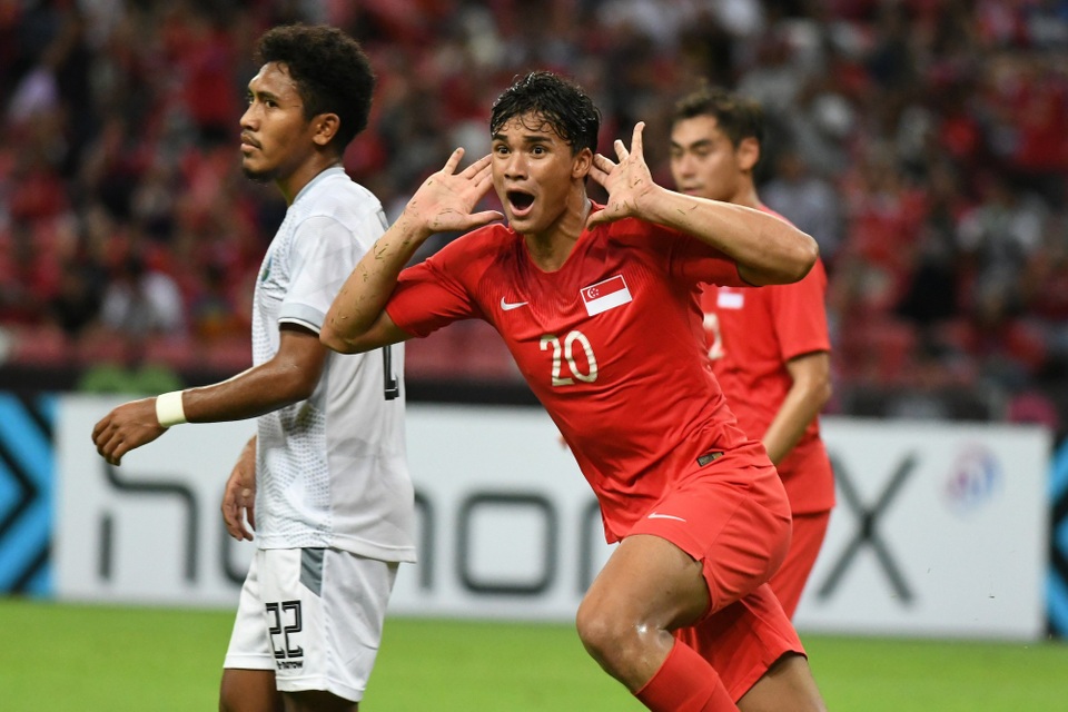 Hạ Timor Leste 6-1, Singapore chờ quyết đấu Thái Lan ở lượt cuối - 2 Singapore dễ dàng đánh bại Timor Leste trên sân nhà