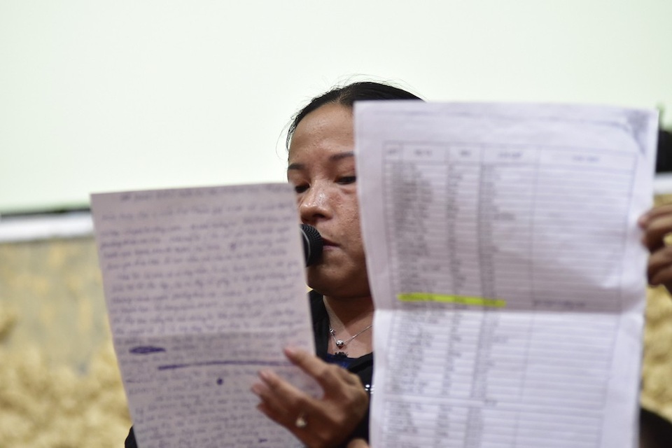 Lãnh đạo TPHCM hứa tập trung giải quyết quyền lợi cho người dân Thủ Thiêm - 3
Cử tri Quận 2 bức xúc vì khiếu nại liên quan đến dự án Khu đô thị mới Thủ Thiêm chưa được giải quyết