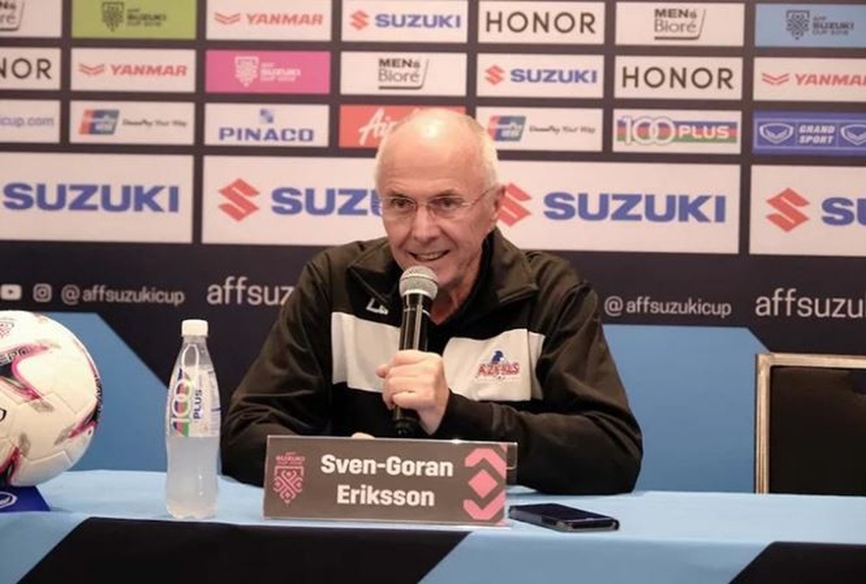 
HLV Sven-Goran Eriksson tiếc nuối sau khi chỉ giành kết quả hòa trước Thái Lan
